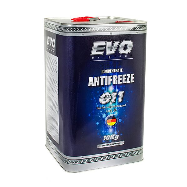 

Антифриз EVO ANTIFREEZE G11 Concentrate (Blue) - синій 10kg (G11BLUE10KGx2)