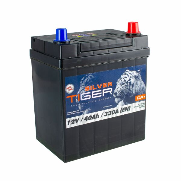 

Акумулятор Tiger Japan Euro(0) 40 Аh/12V Silver (AFS040-SJ00)