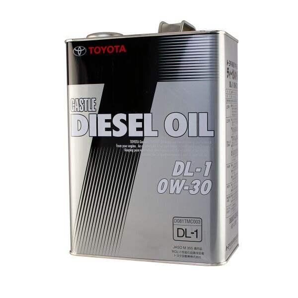 

Моторна олива TOYOTA Diesel DL-1 0W-30 (Japan) 4L (08883-02905)