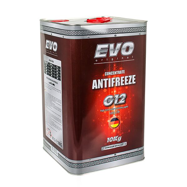

Антифриз EVO ANTIFREEZE G12 Concentrate (Red) - червоний 10kg (G12RED10KGx2)