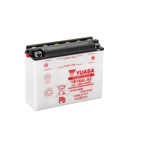 

Акумулятор МОТО Yuasa 12V 16,8Ah YuMicron Battery (YB16AL-A2)