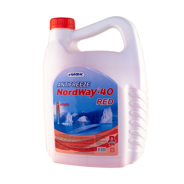 

Антифриз NordWay-40 RED, 5кг (0217449)