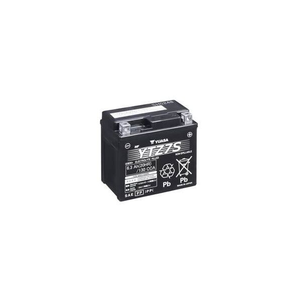 

Акумулятор МОТО Yuasa 12V 6,3Ah High Performance MF VRLA Battery (YTZ7S)