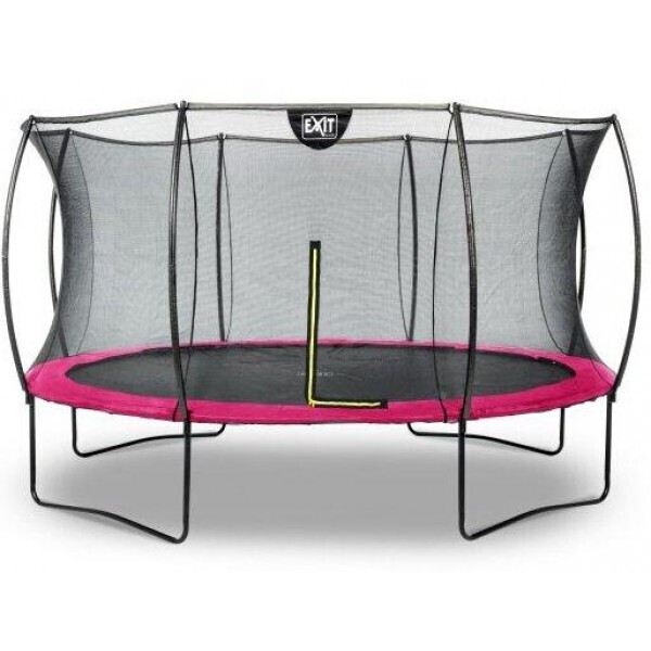 

Батут Exit Toys Silhouette Розовый 366 см круглый с защитной сеткой на ножках