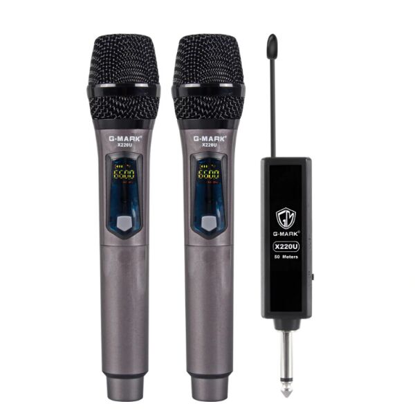 

Караоке система беспроводная G-Mark X220U Черный на два микрофона