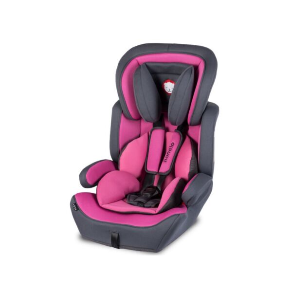 

Автокресло + бустер Lionelo Levi Plus Pink группа 1-2-3 (9-36 кг) с подлокотниками + мягкий вкладыш