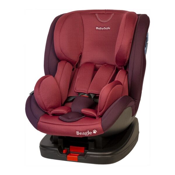 

Автокресло BabySafe Beagle Pink/Violet группа 0+/1/2 (0-25 кг) с системой IsoFix и ремнем Top Tether
