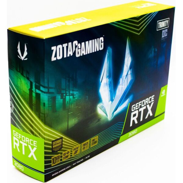 

Видеокарта ZOTAC Gaming GeForce RTX 3080 Trinity OC LHR (ZT-A30800J-10PLHR)