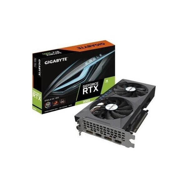 

Видеокарта GIGABYTE GeForce RTX 3060 EAGLE OC 12G rev. 2.0 (GV-N3060EAGLE OC-12GD rev.2.0) LHR