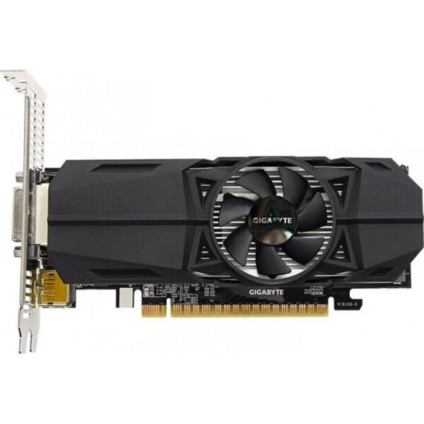 

Видеокарта GIGABYTE GeForce GTX1050 Ti 4GB OC Low Profile (GV-N105TOC-4GL)