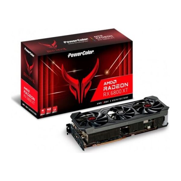 

Видеокарта PowerColor Radeon RX 6800 XT 16 GB Red Devil (AXRX 6800XT 16GBD6-3DHE/OC)