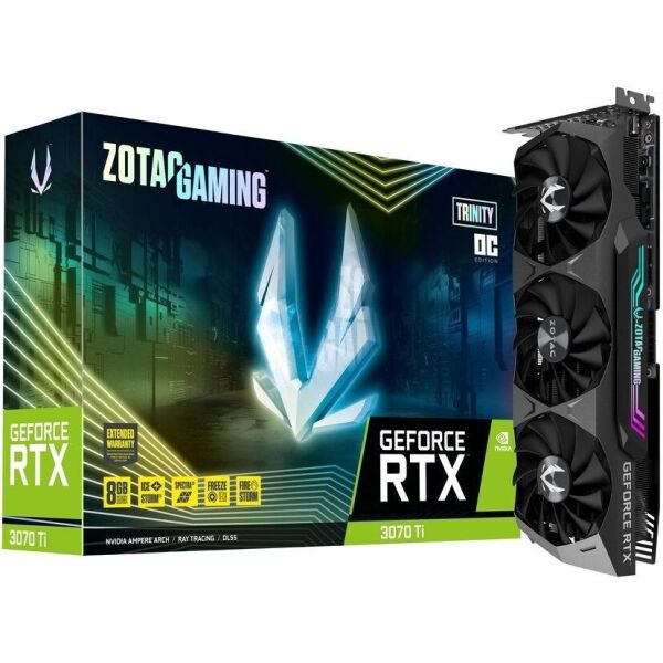 

Видеокарта ZOTAC GeForce RTX 3070 Ti Trinity OC (ZT-A30710J-10P)
