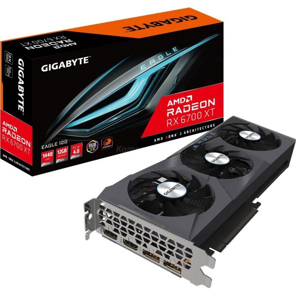 

Видеокарта Gigabyte Radeon RX 6700 XT EAGLE 12G (GV-R67XTEAGLE-12GD)
