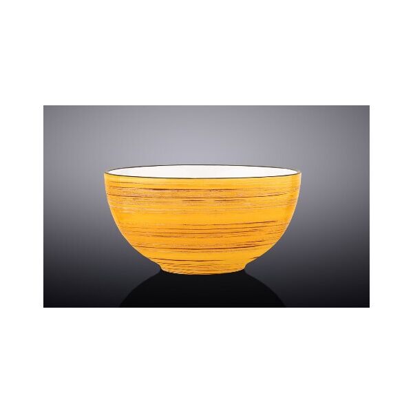 

Салатник Wilmax SPIRAL YELLOW d16,5см/V1000мл
