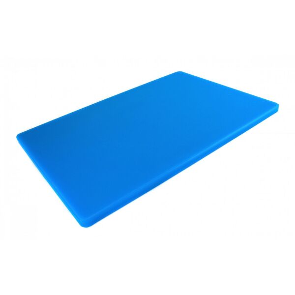 

Двусторонняя разделочная доска LDPE, 600 × 400 × 20 мм, синяя. Доска для нарезки и разделки