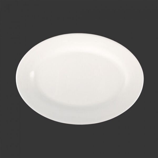 

Тарелка бортовая овальная Extra White 145x195 мм