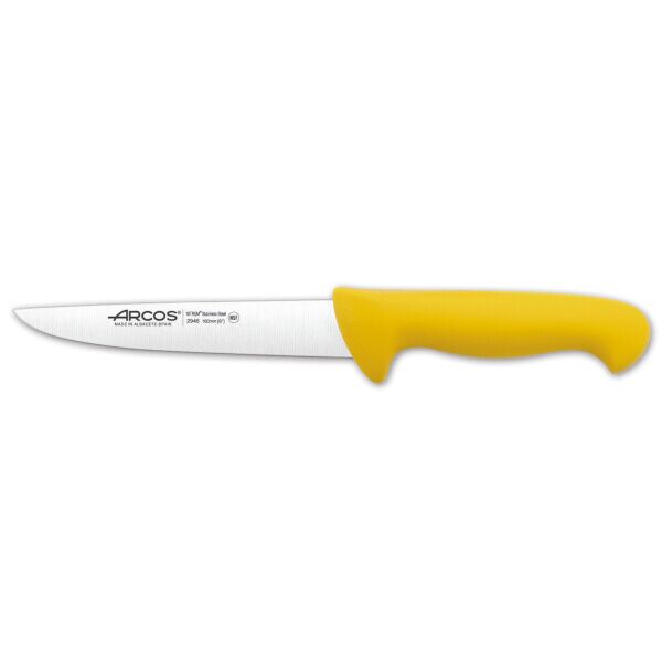 

Нож мясника Arcos "2900" 160 мм желтый