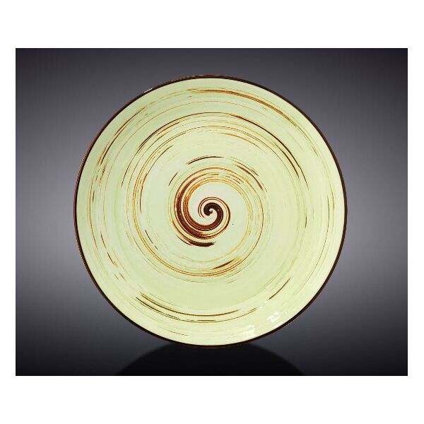 

Тарелка десертная Wilmax SPIRAL PISTACHIO 18 см