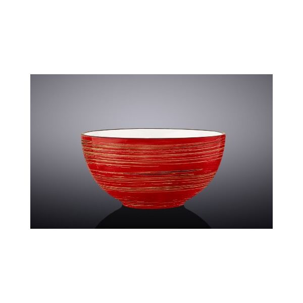 

Салатник Wilmax SPIRAL RED d10,5см/V250мл