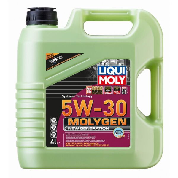 

Моторное масло Liqui Moly Molygen New Generation DPF 5W-30 4л (LQ 21225)