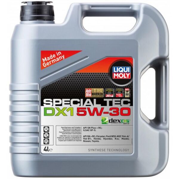 

Моторное масло Liqui Moly Special Tec DX1 5W-30 4л (LQ 20968)