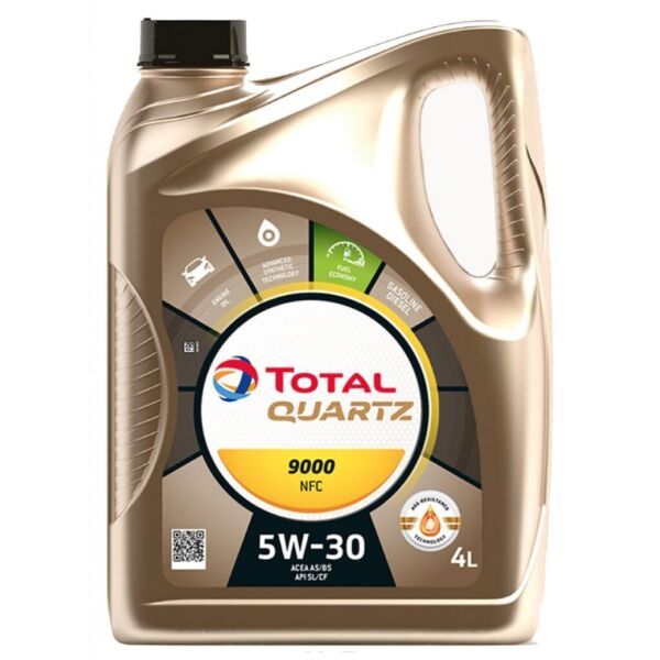 

Моторное масло Total QUARTZ 9000 NFC 5W-30 4л (TL 216627)
