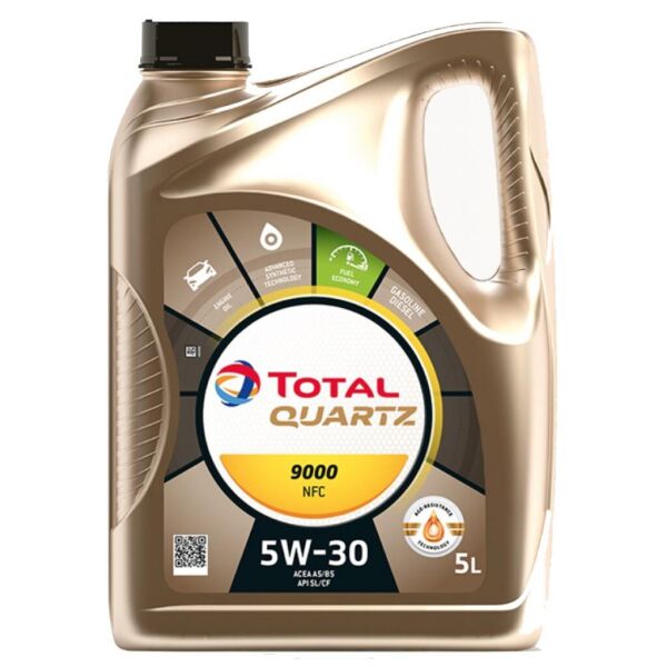 

Моторное масло Total QUARTZ 9000 NFC 5W-30 5л (TL 216626)