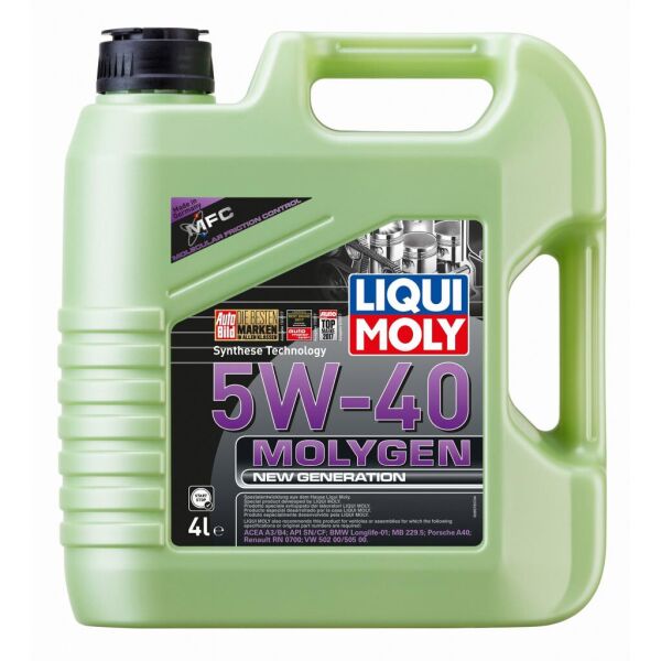 

Моторное масло Liqui Moly Molygen New Generation 5W-40 4л (LQ 9054)