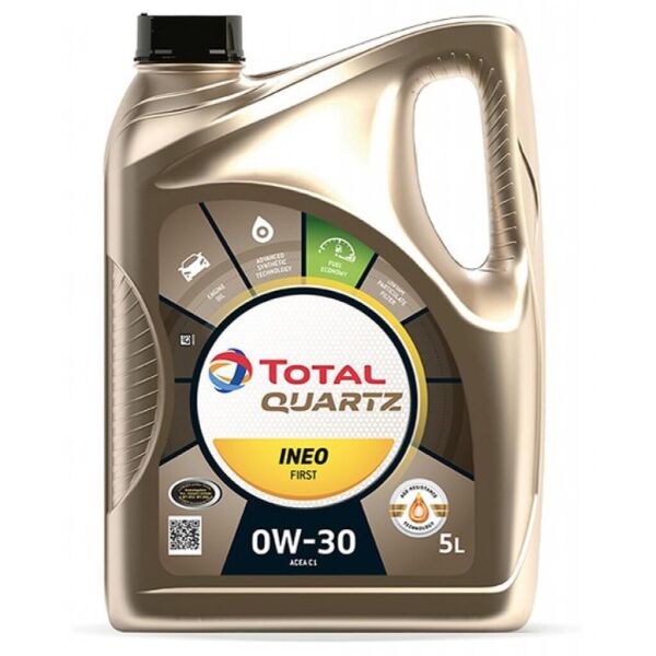 

Моторное масло Total QUARTZ INEO FIRST 0W-30 5л (TL 213833)