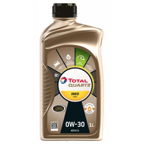 

Моторное масло Total QUARTZ INEO FIRST 0W-30 1л (TL 213830)