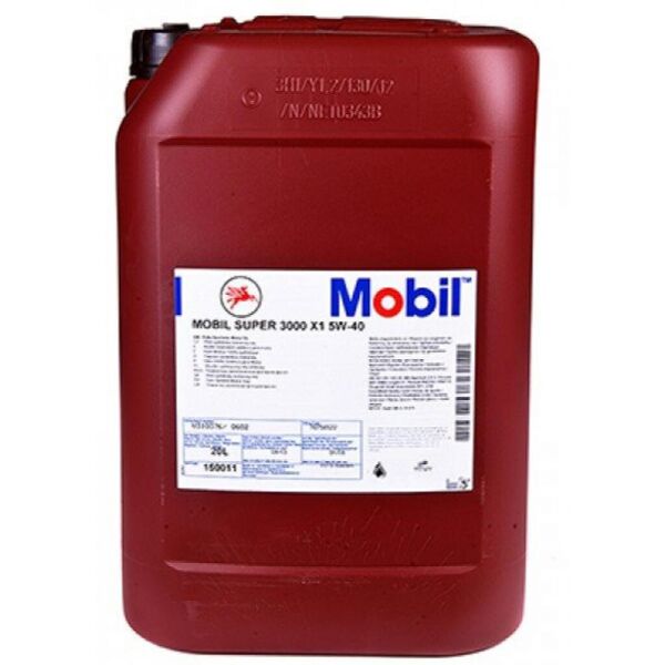 

Моторное масло Mobil SUPER 3000 5W40 20л (MB 5W40 3000 20L)