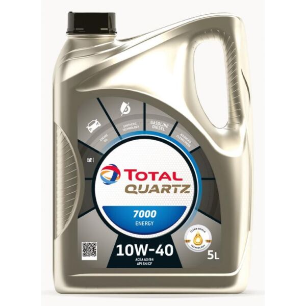 

Моторное масло Total QUARTZ 7000 ENERGY 10W-40 5л (TL 216678)