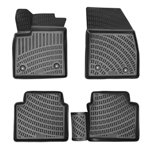 

Коврики автомобильные в салон RIZLINE для SKODA Octavia 1996-2004 S-3335