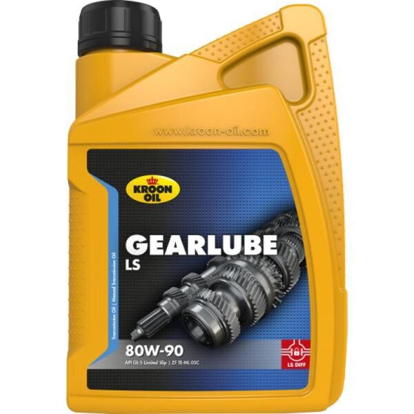 

Трансмиссионное масло Kroon GEARLUBE LS 80W-90 1л (KL 01214)