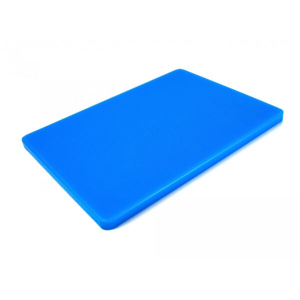 

Двусторонняя разделочная доска LDPE, 400 × 300 × 20 мм, синяя. Доска для нарезки и разделки
