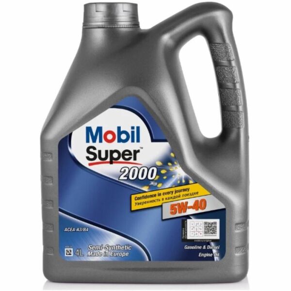 

Моторное масло Mobil SUPER 2000 X3 5W40 4л (MB 5W40 2000 X3 4L)