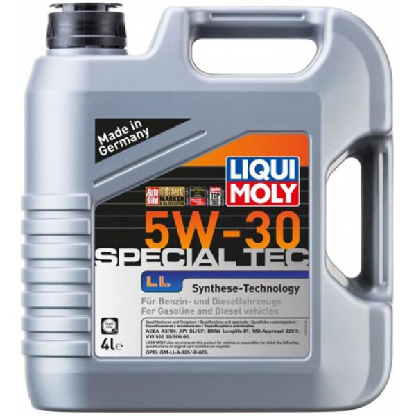 

Моторное масло Liqui Moly Special Tec LL 5W-30 4л (LQ 7654)