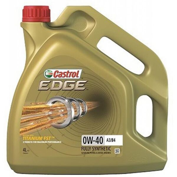 

Моторное масло Castrol EDGE 0W-40 4л (CS 0W40 E A3/B4 4L)