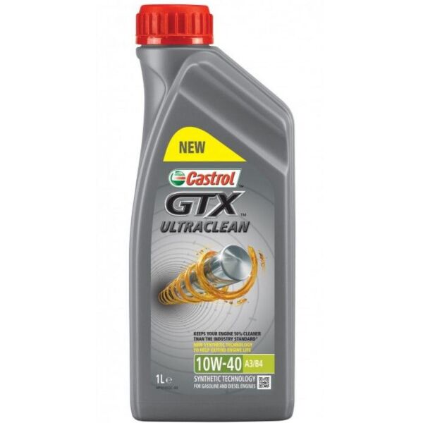 

Моторное масло Castrol GTX 10W-40 1л (CS 10W40 GTX A3B4 1L)