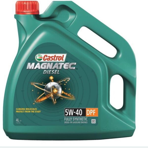 

Моторное масло Castrol MAGNATEC DIESEL 5W-40 DPF 4л (CS 5W40 M D DPF 4L)