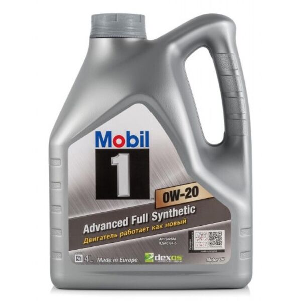 

Моторное масло Mobil 1 0W20 4л (MB 0W20 M1 4L)