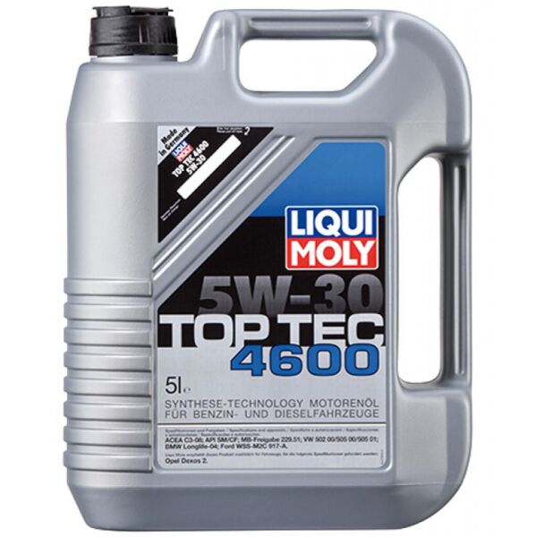 

Моторное масло Liqui Moly Top Tec 4600 5W-30 5л (LQ 8033)