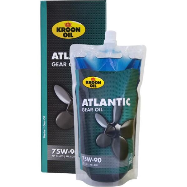 

Трансмиссионное масло Kroon ATLANT GEAR OIL 75W-90 500мл (KL 33523)