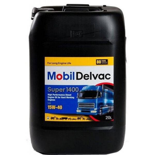 

Моторное масло Mobil DELVAC SUPER 1400 15W40 20л (MB 15W40 D 1400 20L)