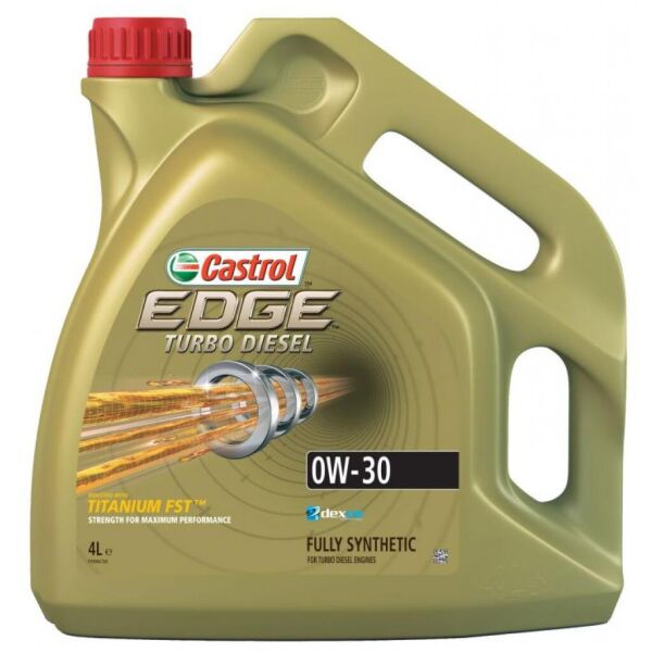 

Моторное масло Castrol EDGE TURBDIESEL 0W-30 4л (CS 0W30 E TD 4L)