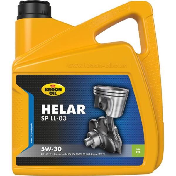 

Моторное масло Kroon HELAR SP 5W-30 LL-03 4л (KL 32303)
