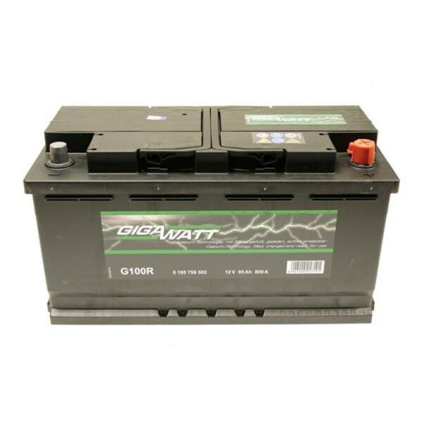 

Аккумулятор автомобильный GigaWatt 95А (0185759502)