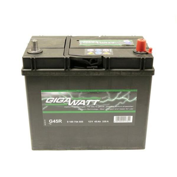 

Аккумулятор автомобильный GigaWatt 45А (0185754555)