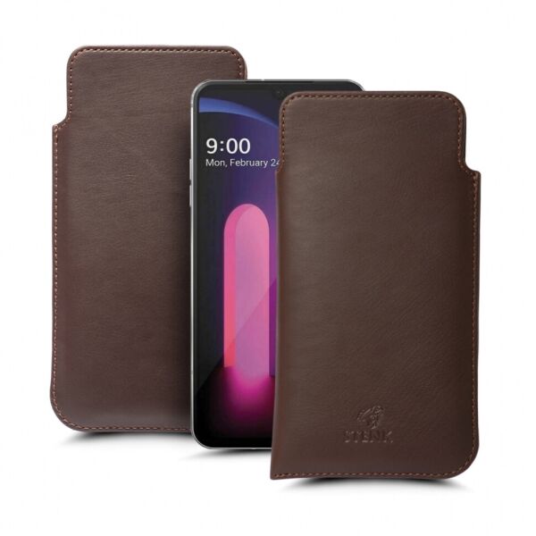 

Футляр Stenk Elegance для LG V60 ThinQ Коричневый