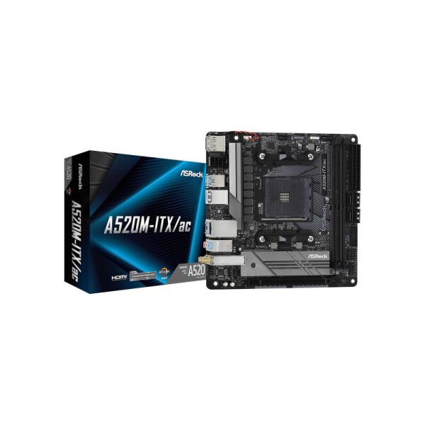 

Материнская плата ASRock A520M-ITX/AC